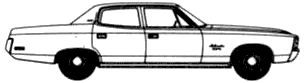 Car AMC Ambassador SST 4-Door Sedan 1971