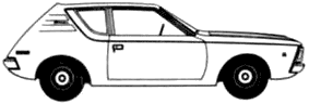 小汽车 AMC Gremlin 1971