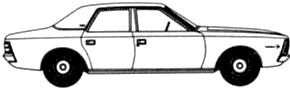 Auto AMC Hornet 4-Door Sedan 1971