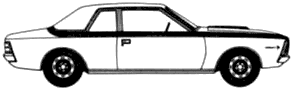 Auto AMC Hornet S-C360 2-Door Sedan 1971