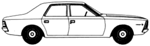 Auto AMC Hornet SST 4-Door Sedan 1971