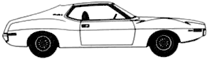 小汽車 AMC Javelin 1971