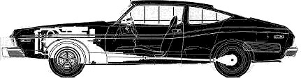 Auto AMC Matador X 1974