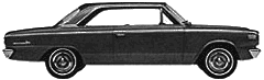 Car AMC Rambler American 440 2-Door Hardtop 1965