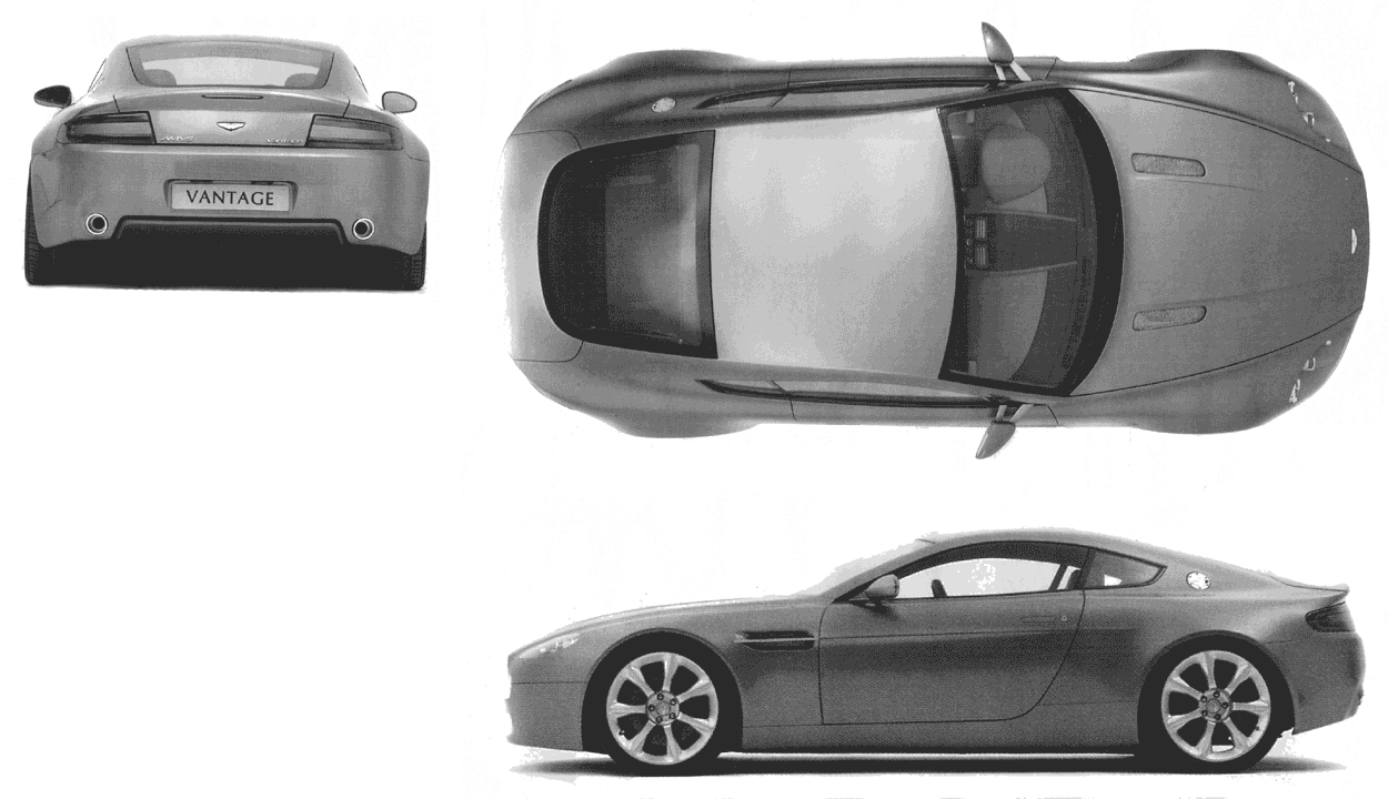 小汽車 Aston Martin DB8