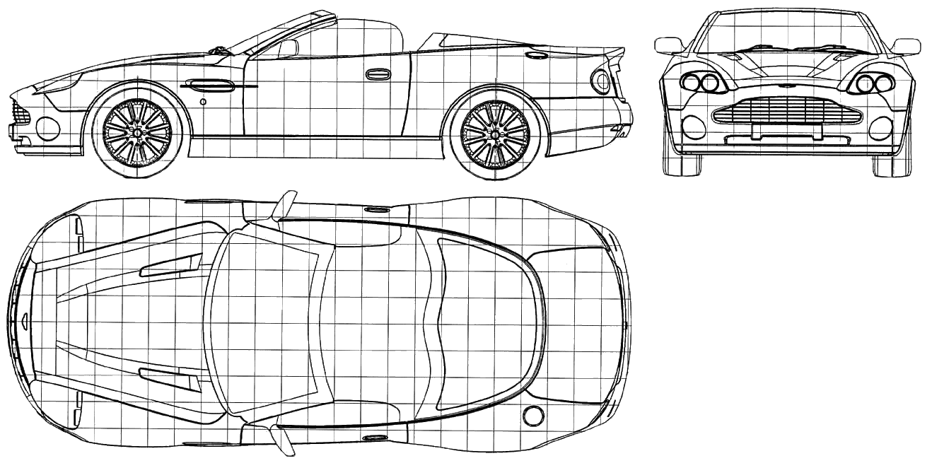Automobilis Aston Martin DB9 Convertible
