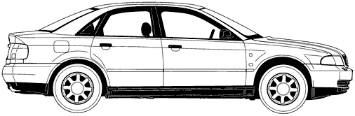 Cotxe Audi A4 1995