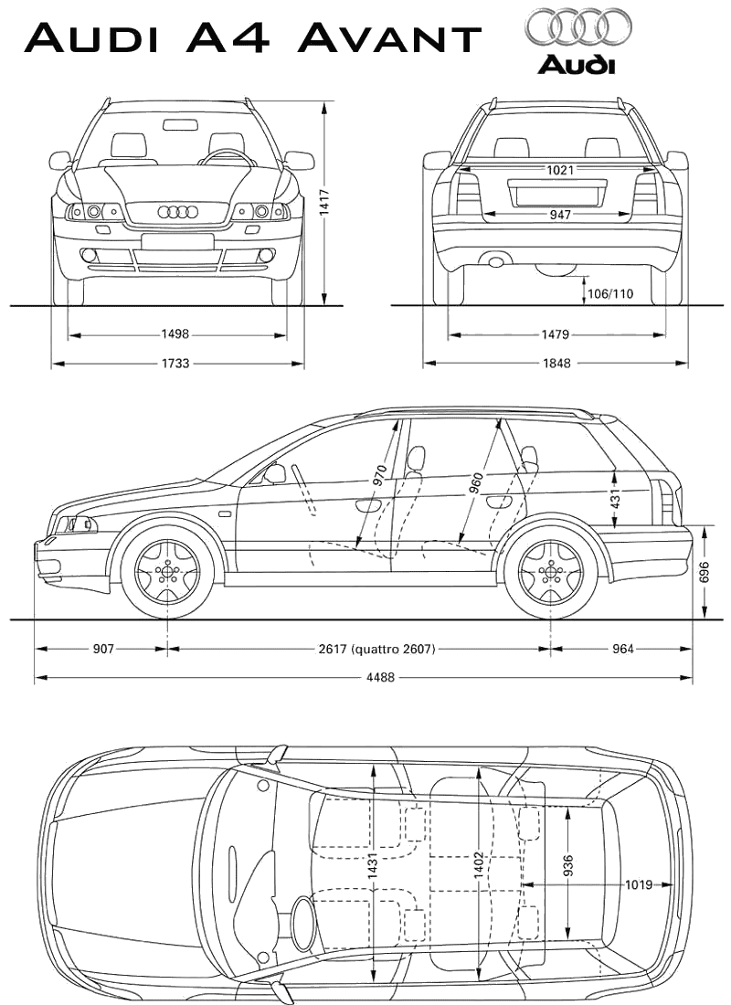 자동차 Audi A4 Avant