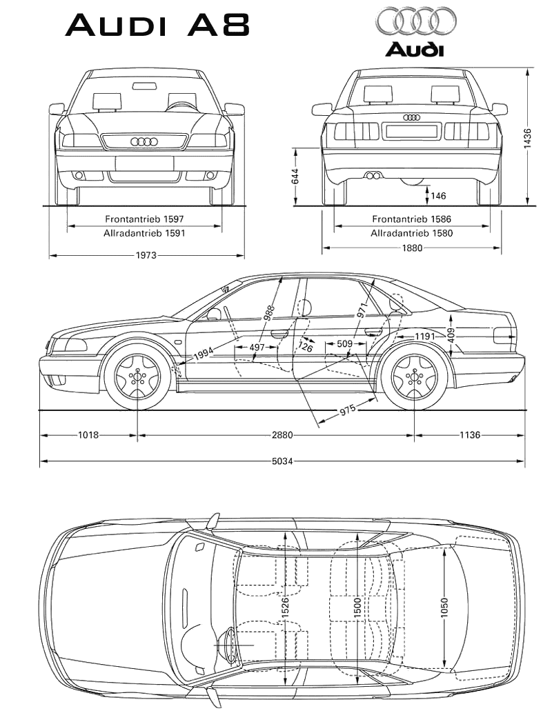 小汽车 Audi A8