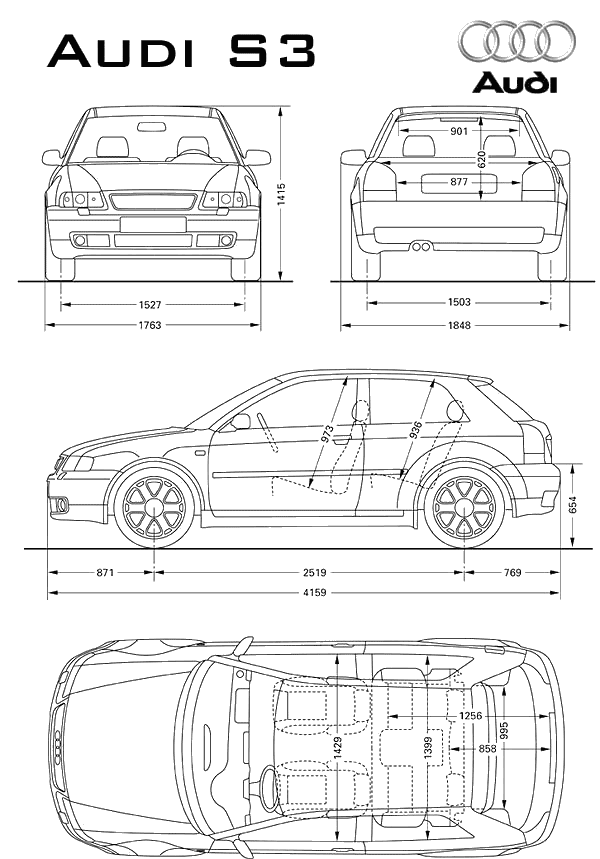 小汽车 Audi S3