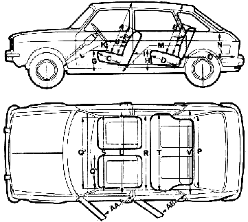 Mašīna Austin Maxi HL 1976