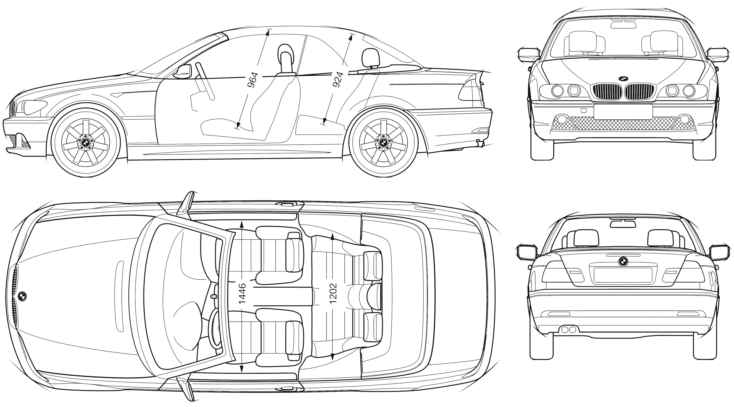 小汽車 BMW 3 Cabrio (E46) 