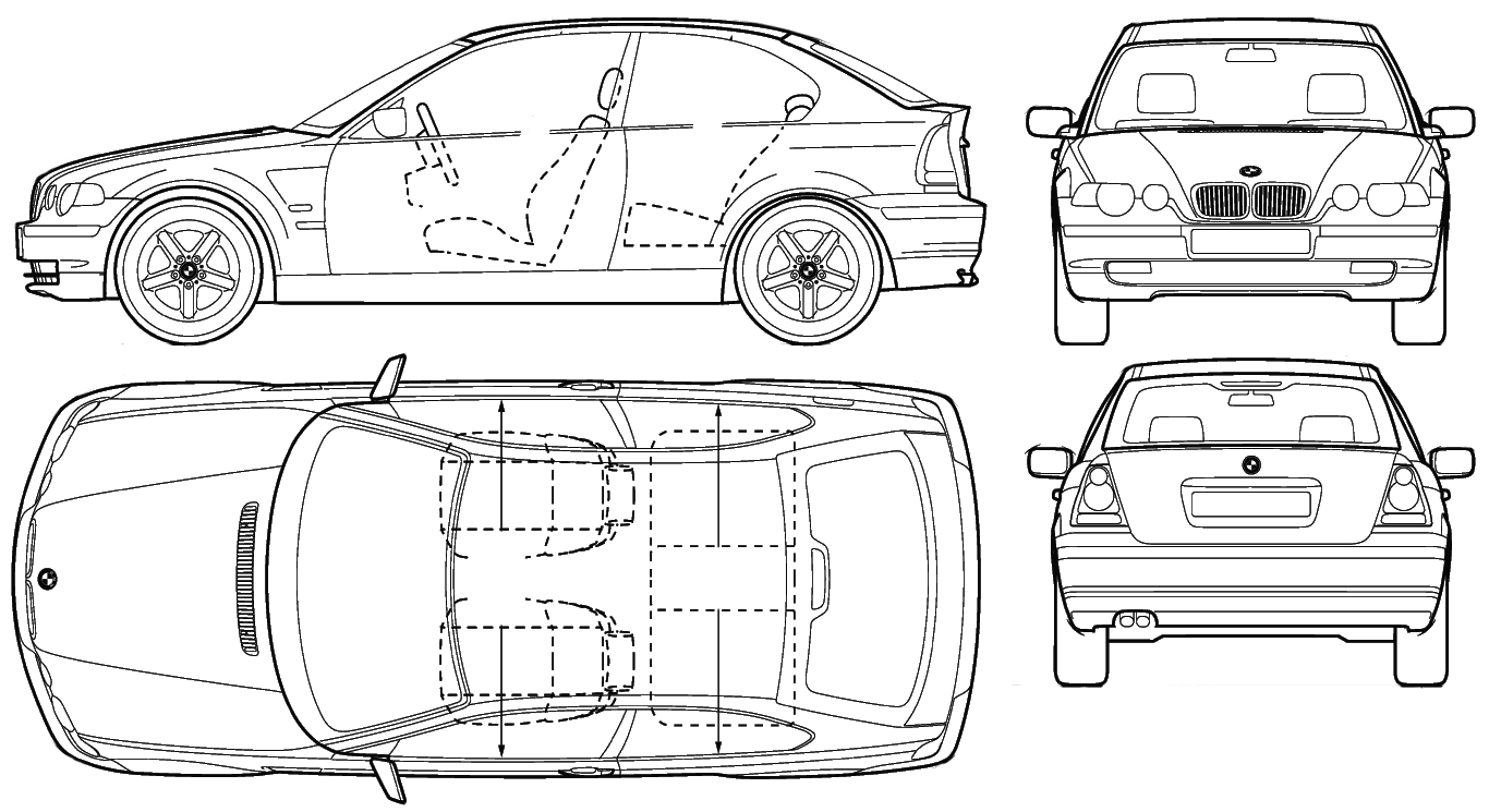 Mašīna BMW 3 Series Compact (E46) 