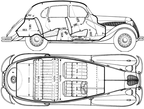小汽车 BMW 326 1936 
