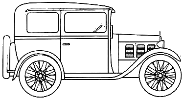 Mašīna BMW Dixi 1928 