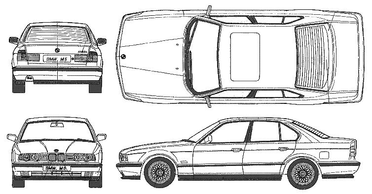 小汽车 BMW M5 (E39) 