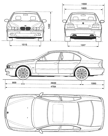 Mašīna BMW M5 (E12) 