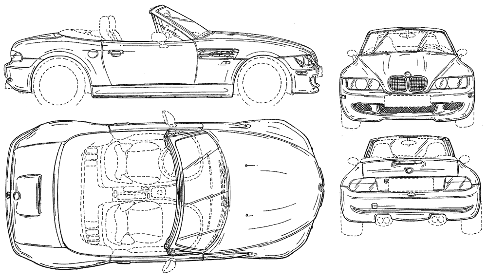 자동차 BMW Z3 Cabrio (E37) 
