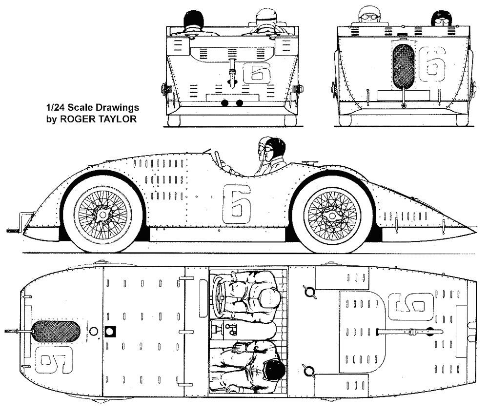 Karozza Bugatti Type 32 Tank