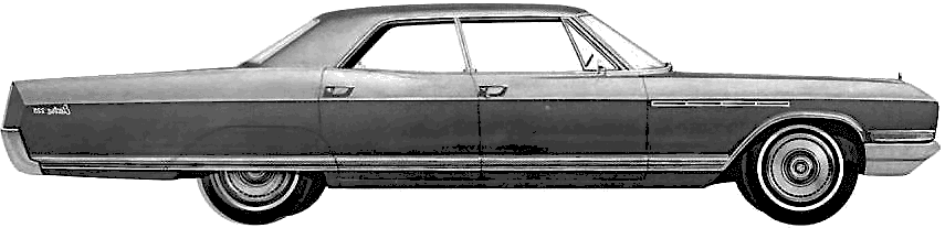 Car Buick Electra 225 4-Door Sedan 1966