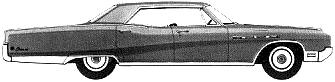 Car Buick Electra 225 Custom 4-Door Hardtop 1968