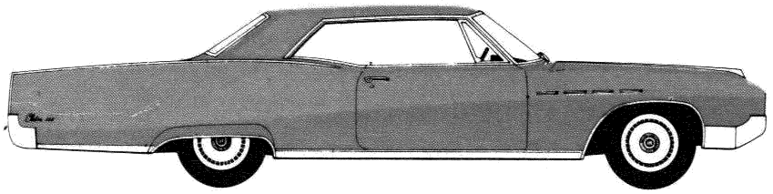 Karozza Buick Electra 225 Sport Coupe 1967