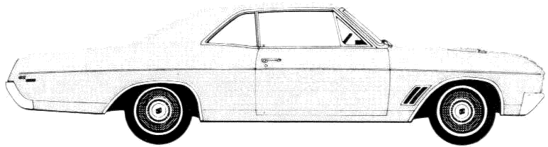 Karozza Buick GS 400 Coupe 1967