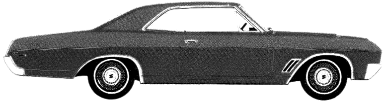 자동차 Buick GS 400 Sport Coupe 1967 