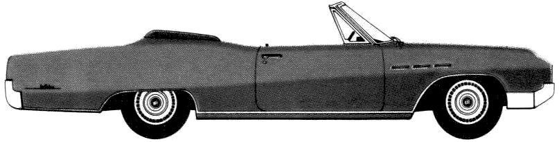 Cotxe Buick LeSabre Convertible 1967 