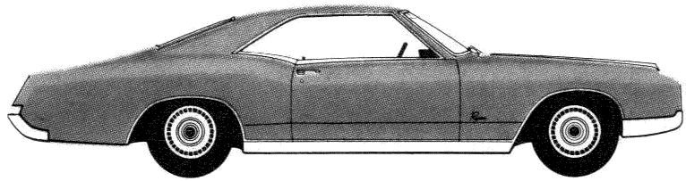 Cotxe Buick Riviera 1967 