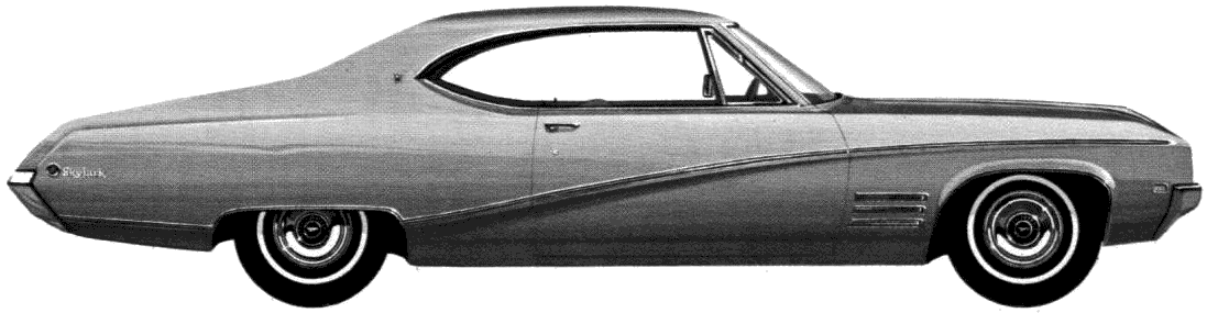 자동차 Buick Skylark Sport Coupe 1968