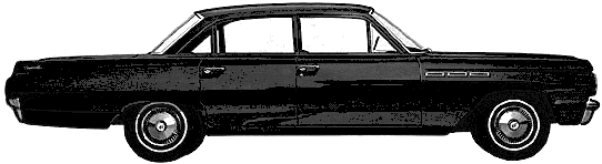 자동차 Buick Special 4-Door Sedan 1963 