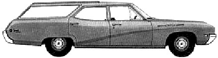 자동차 Buick Special Deluxe Station Wagon 1968 