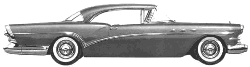 Karozza Buick Special Riviera 2-Door Hardtop 1957
