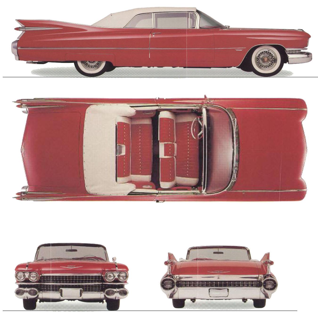 Mašīna Cadillac DeVille 1959