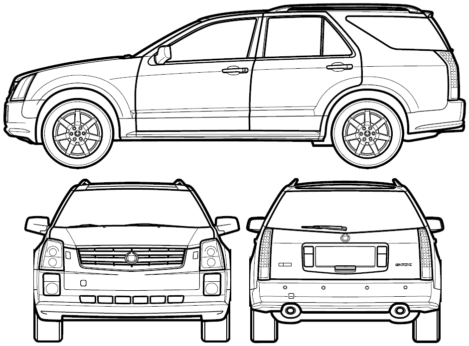 小汽車 Cadillac SRX 2006