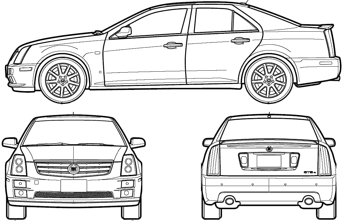 자동차 Cadillac STS 2006