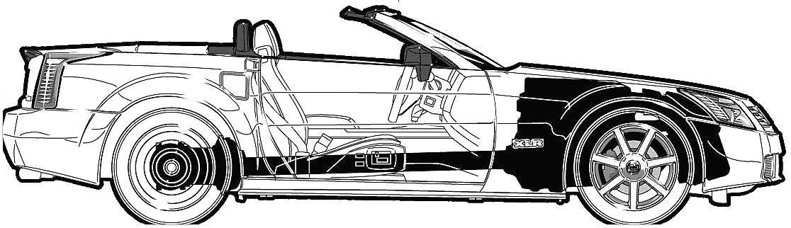 Karozza Cadillac XLR 2004