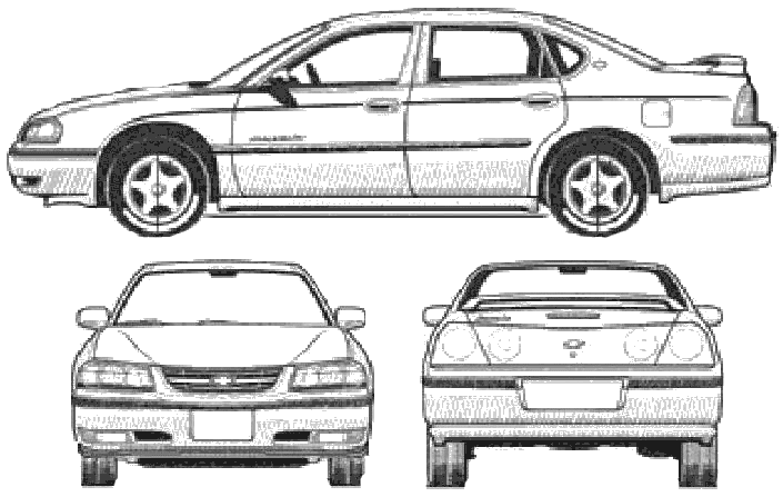 Automobilis Chevrolet Impala 2003