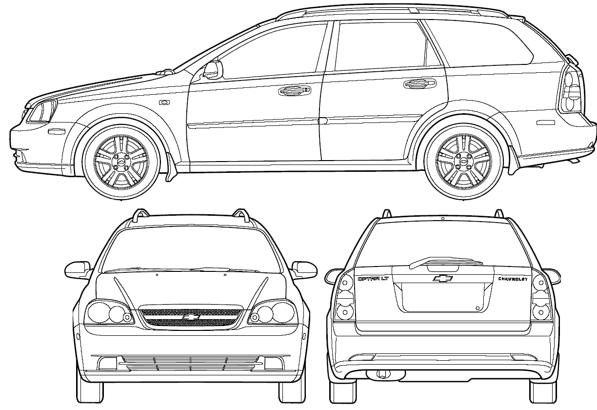 Karozza Chevrolet Optra Wagon 2006