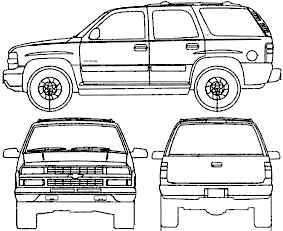 Automobilis Chevrolet Tahoe 2000