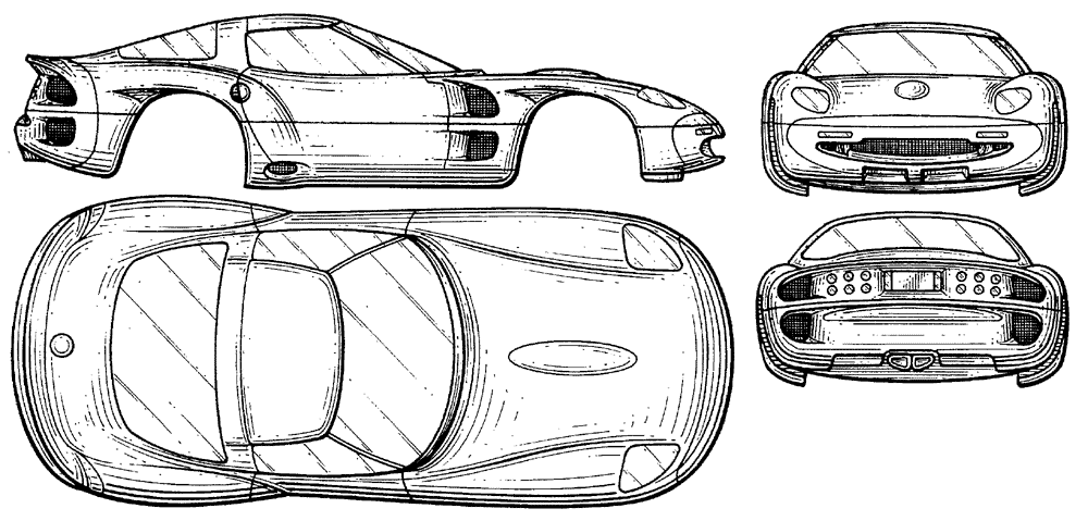 小汽车 Corvette Concept