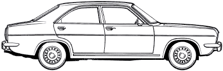 Cotxe Chrysler 180 1973