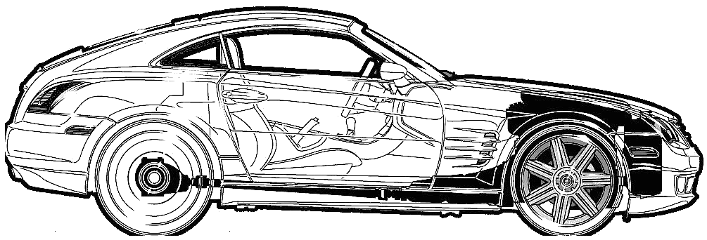 Automobilis Chrysler Crossfire 2004