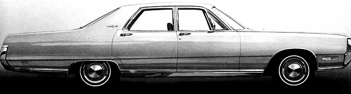 小汽车 Chrysler New Yorker 4-Door Sedan 1969