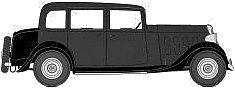 Auto Citroen 10A Conduite Interieure 1932 