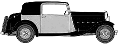 Auto Citroen 15AL Coach 1932