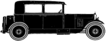 小汽車 Citroen B14 Conduite Interieure 1927