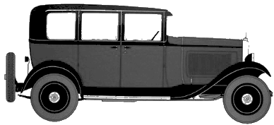 Karozza Citroen C4 Conduite Interieure 1929