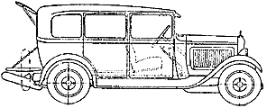 Auto Citroen C4 F Familiale 1931